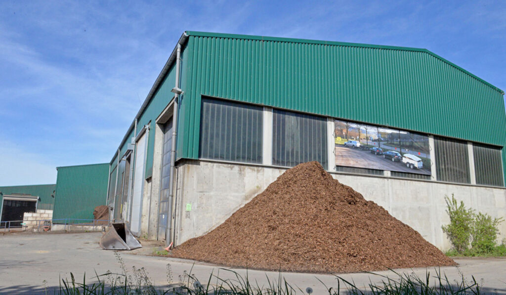Plastik in Grünabfällen